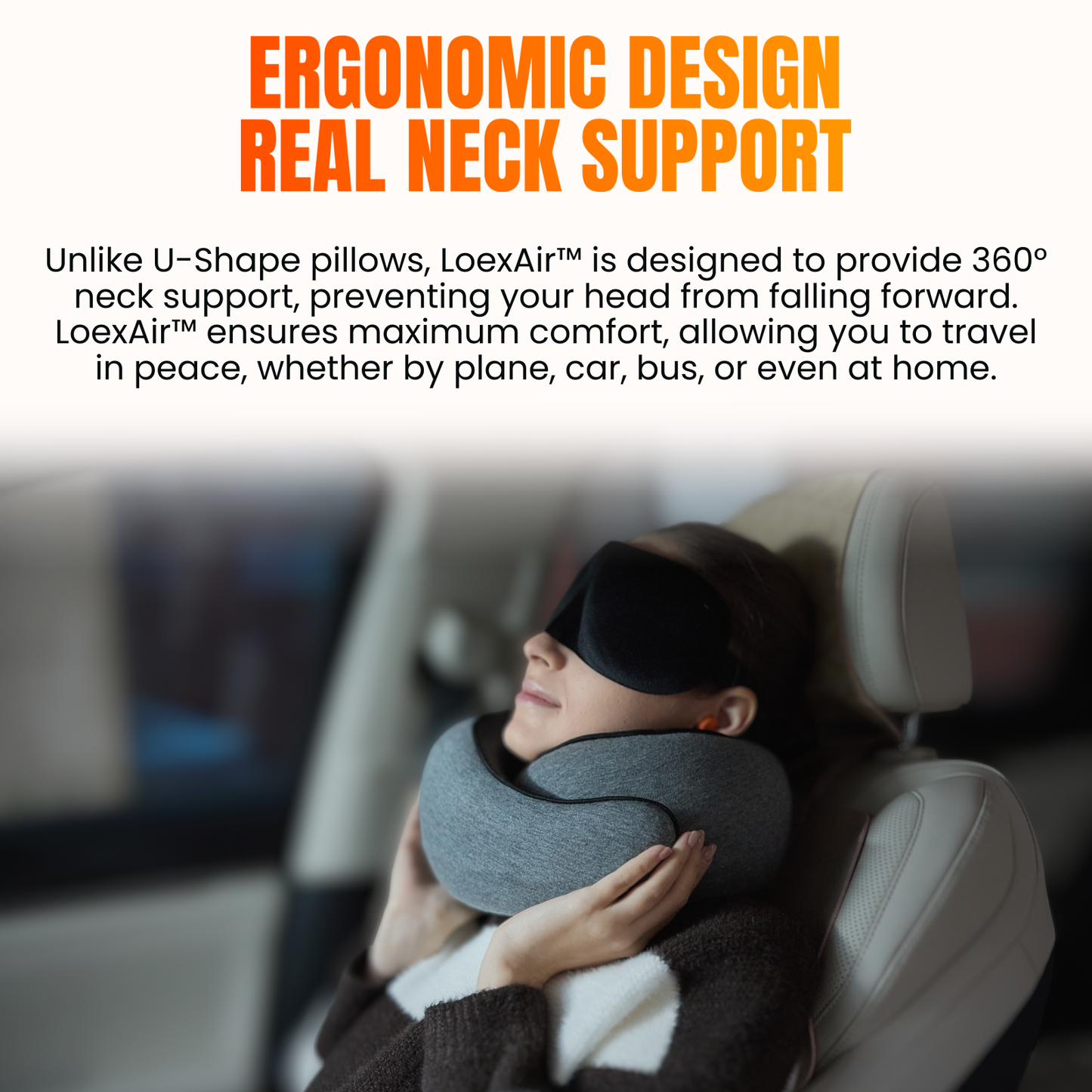 LoexAir™ Travel Pillow