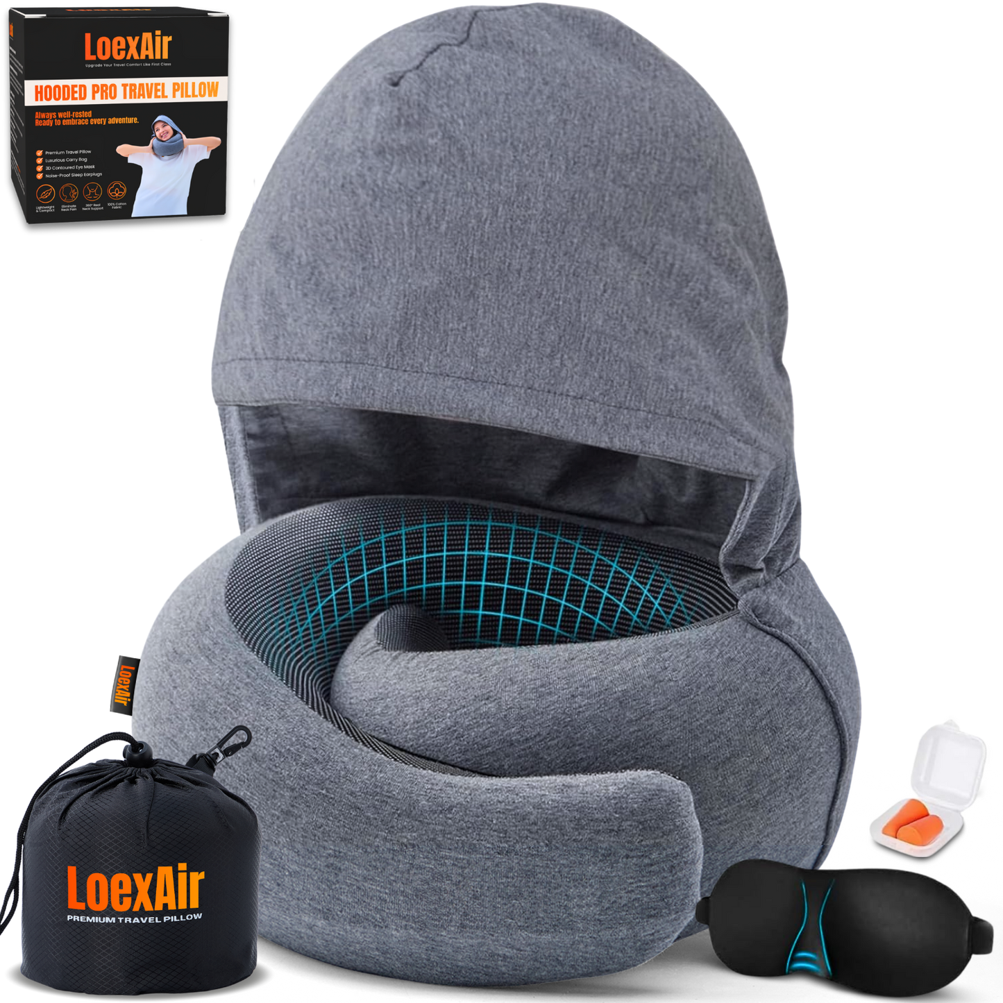 LoexAir™ Travel Pillow