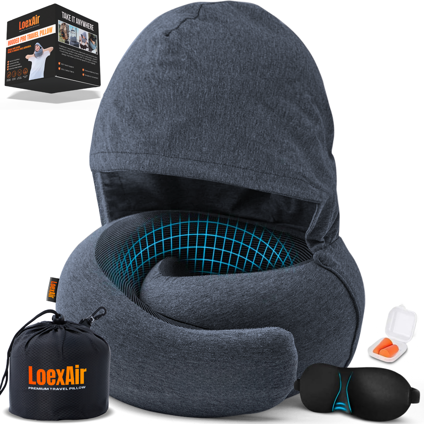 LoexAir™ Travel Pillow